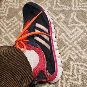 Adidas Climacool Pink Navy Suede Running Sneakers Sz 7.5 Womens